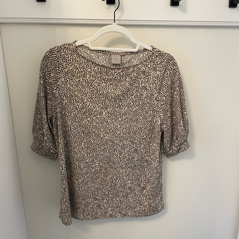 H&M Leopard Print Top